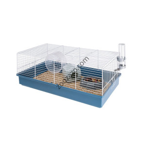Оборудвана клетка за Хамстери и Мишки 57,5 x 31 x h 21,5 cм. - Ferplast CRICETI 11